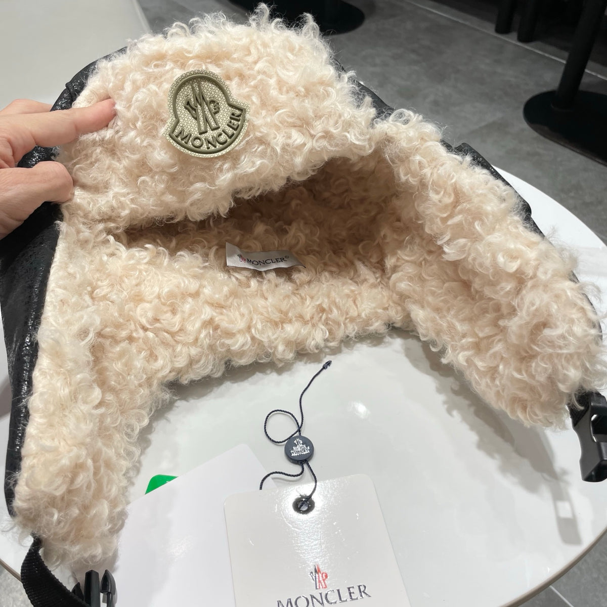 Moncler Plush Hat - image 9