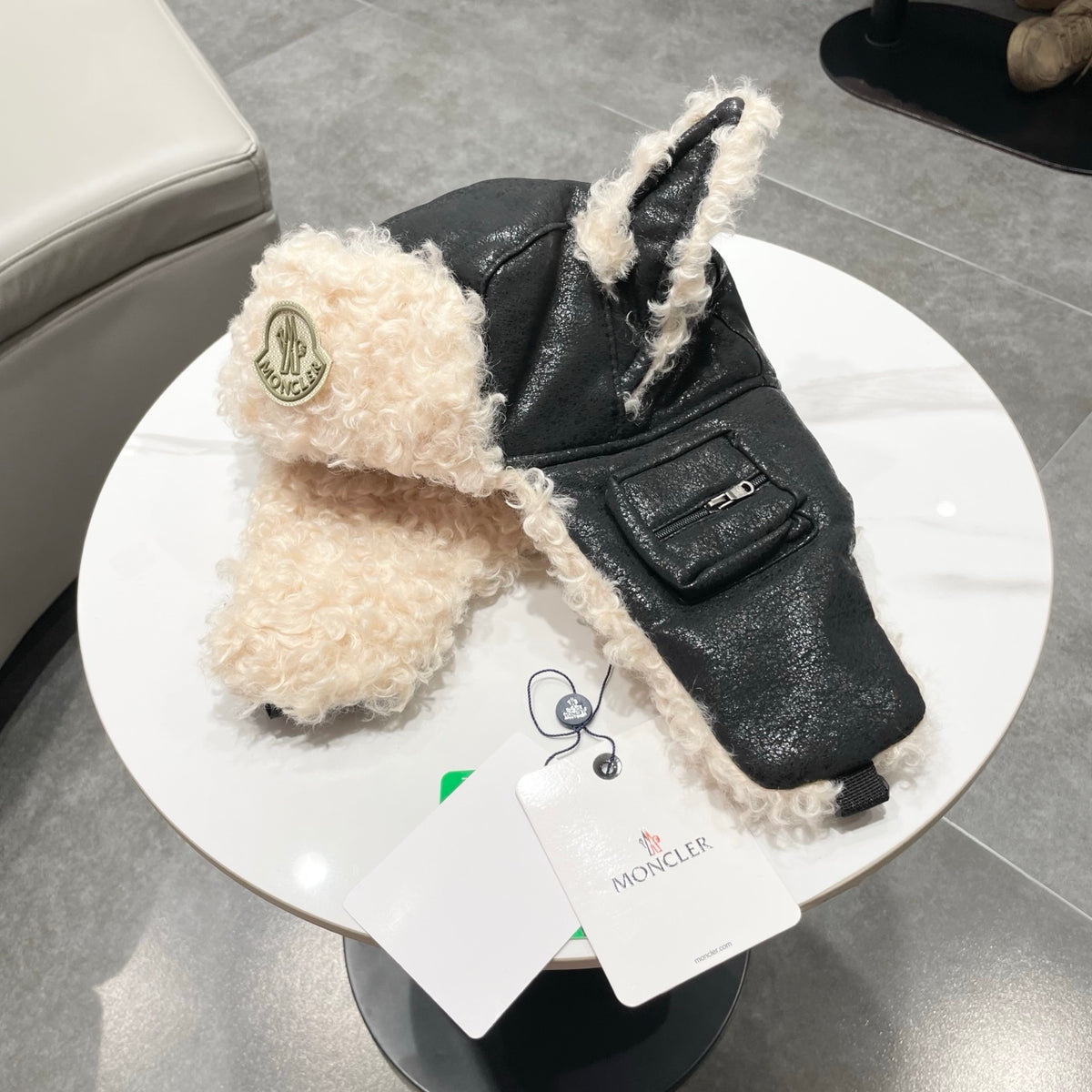 Moncler Plush Hat - image 3