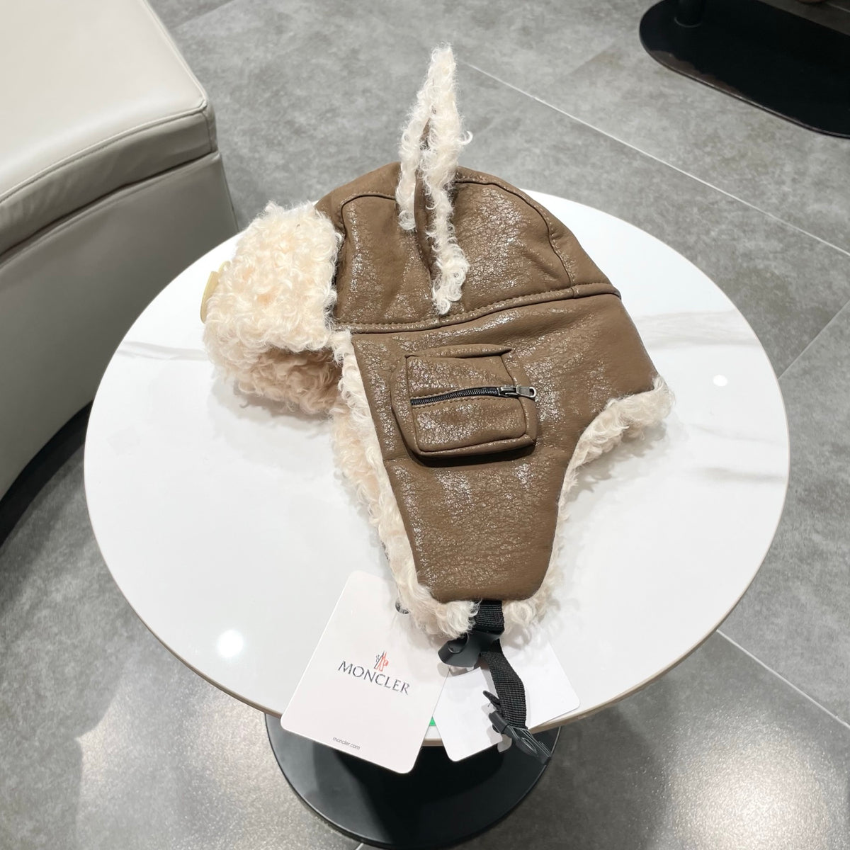 Moncler Plush Hat - image 6