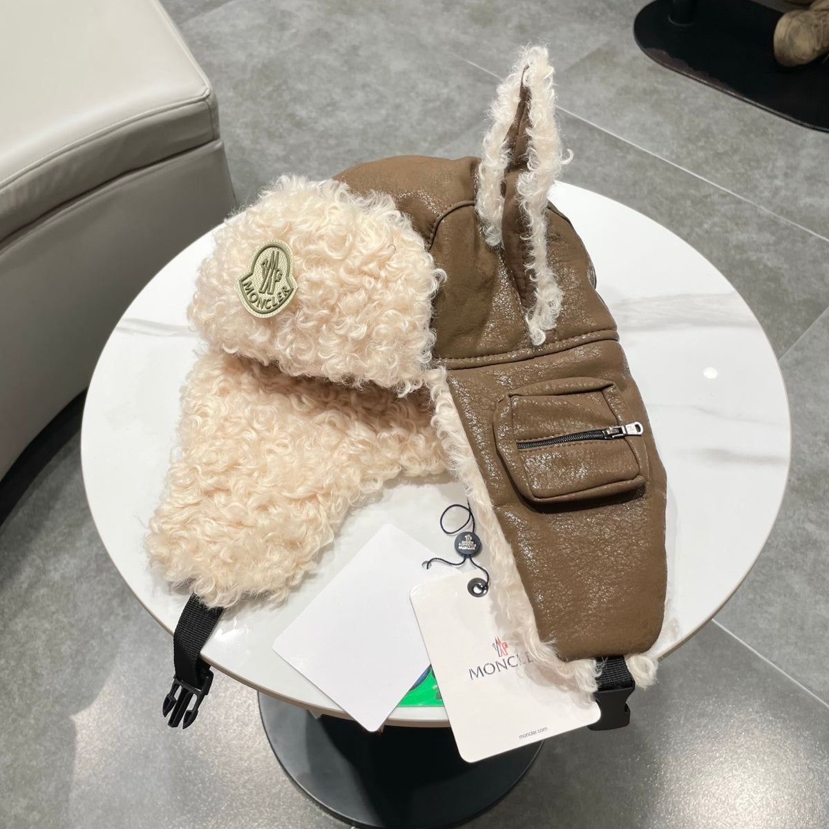 Moncler Plush Hat - image 1