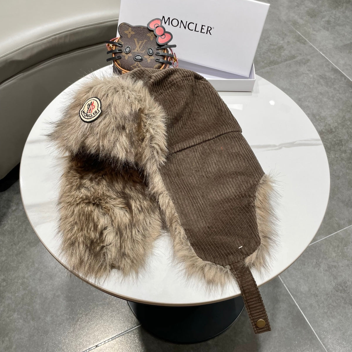 Moncler Earflap Hat - image 1