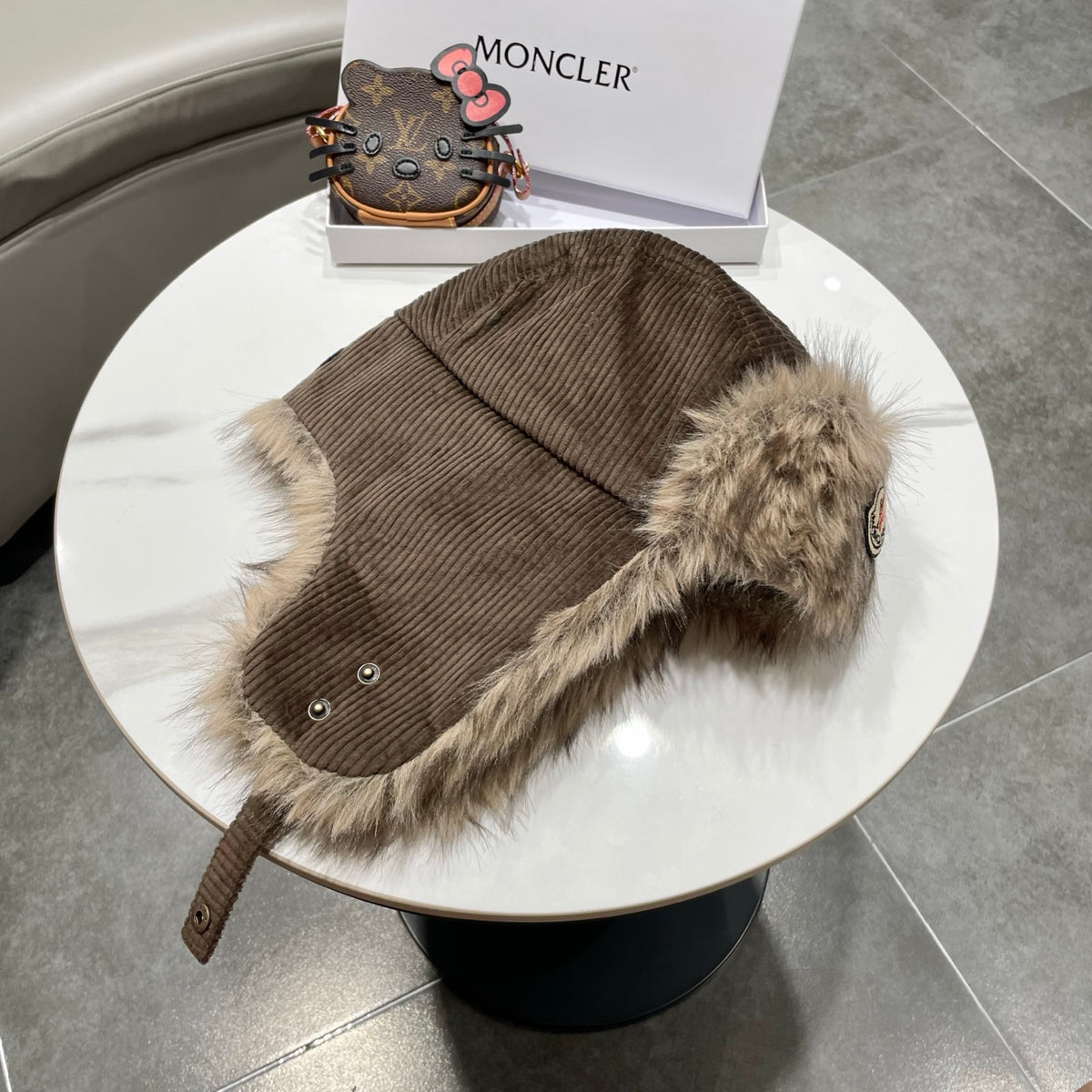 Moncler Earflap Hat - image 2