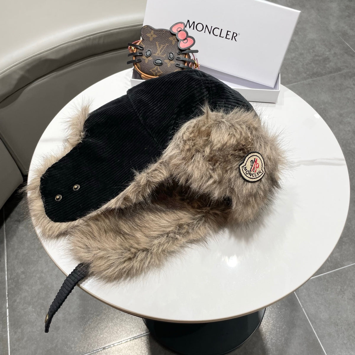 Moncler Earflap Hat - image 7