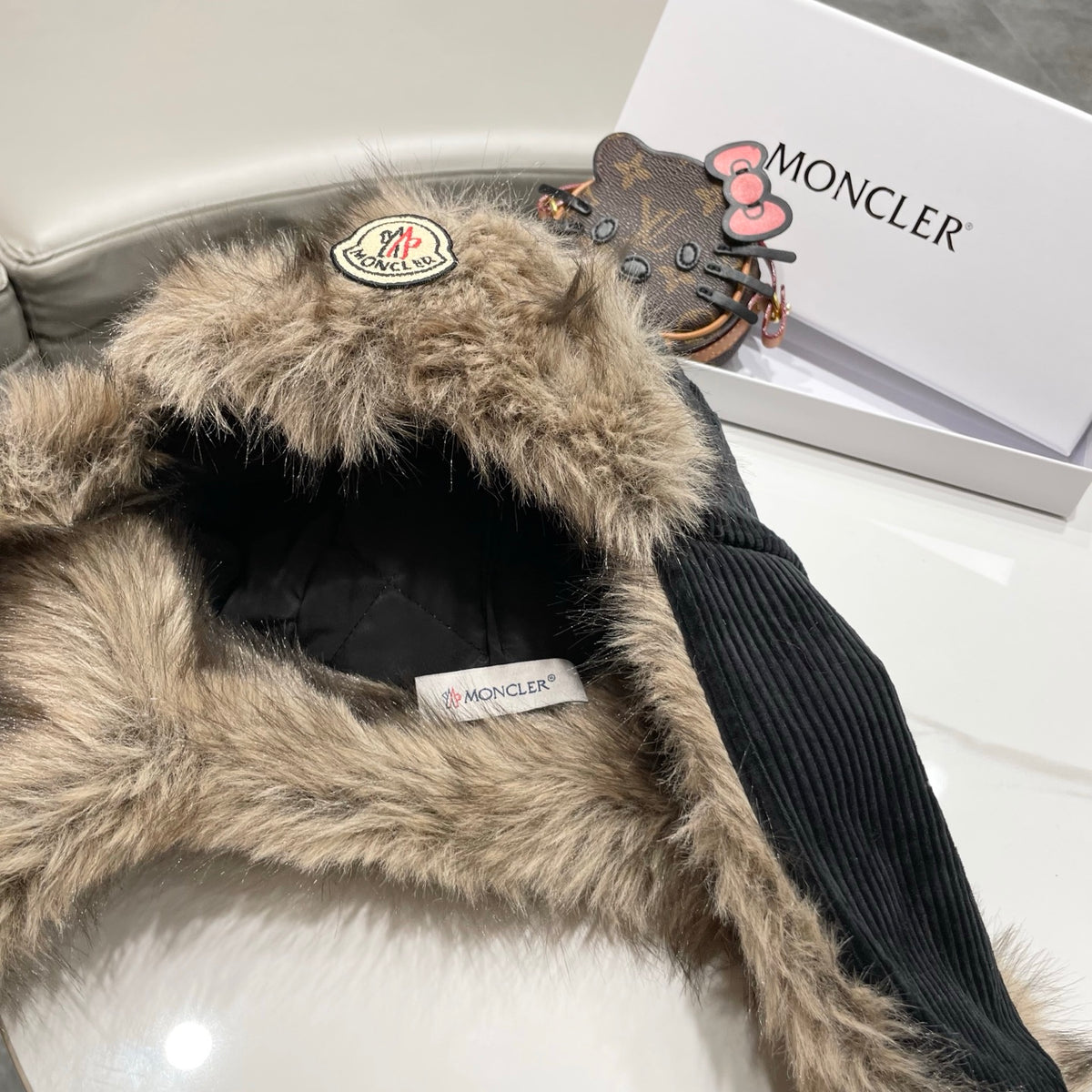Moncler Earflap Hat - image 4