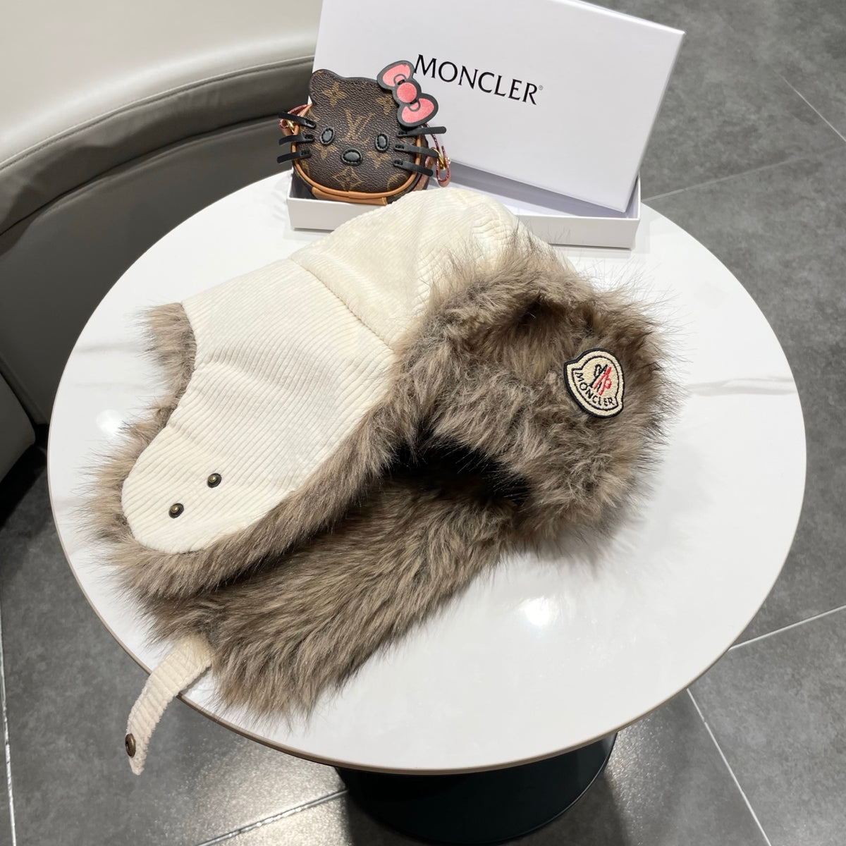 Moncler Earflap Hat - image 2