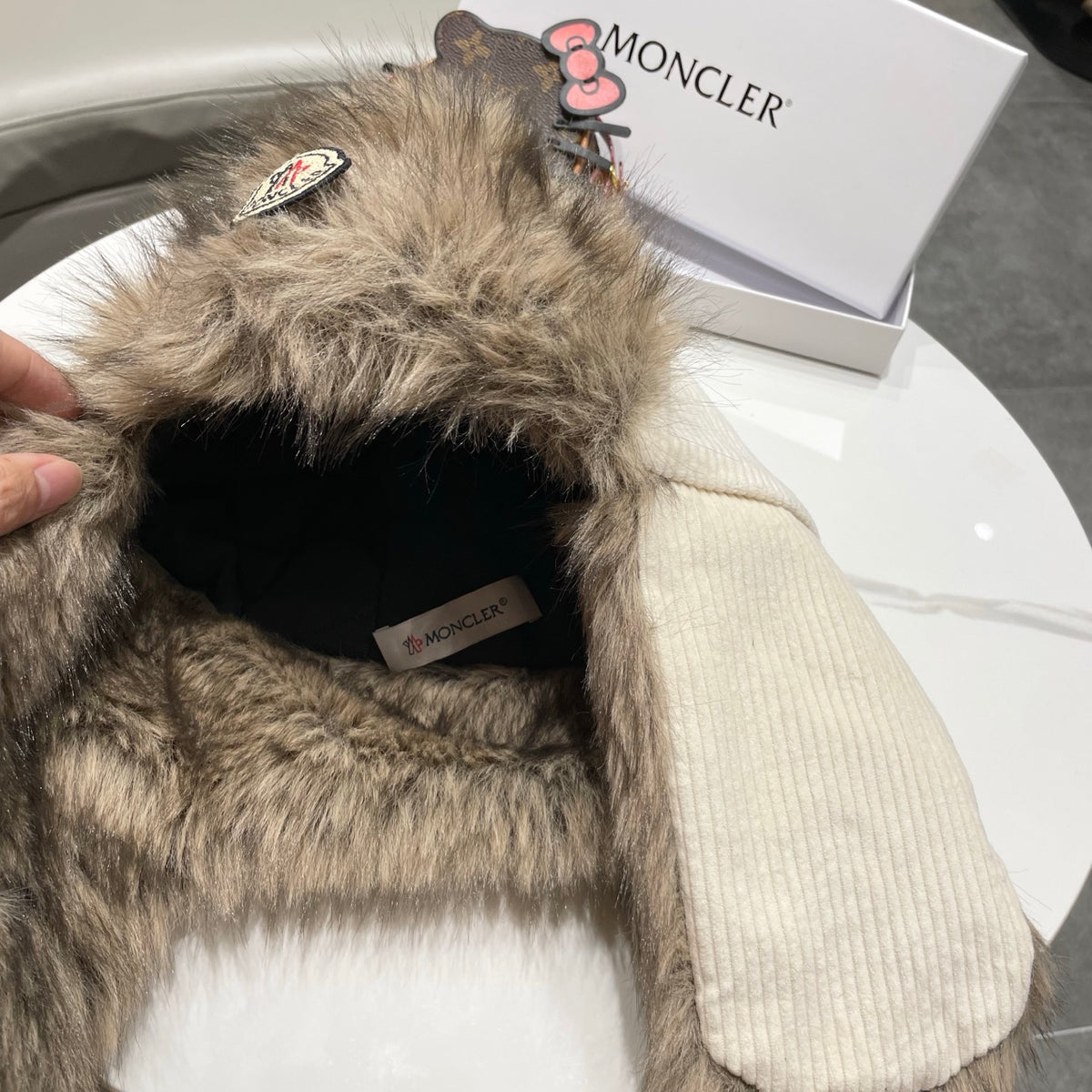 Moncler Earflap Hat - image 6