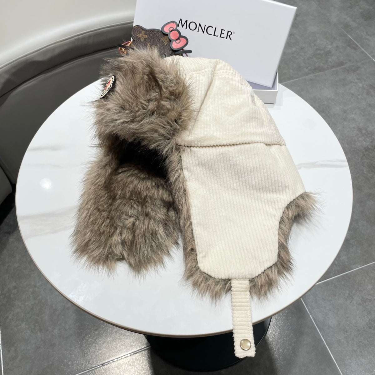 Moncler Earflap Hat - image 1