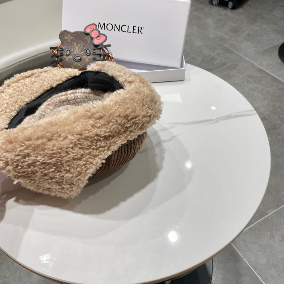 Prada Corduroy Earflap Hat - image 8