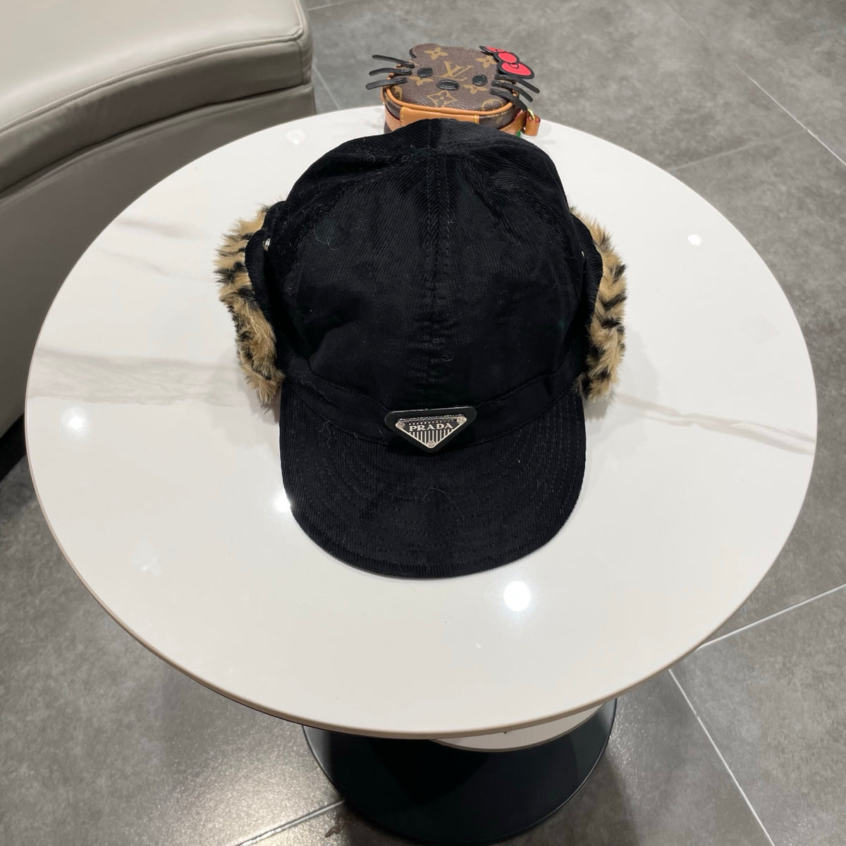 Prada Plush Baseball Cap - image 3