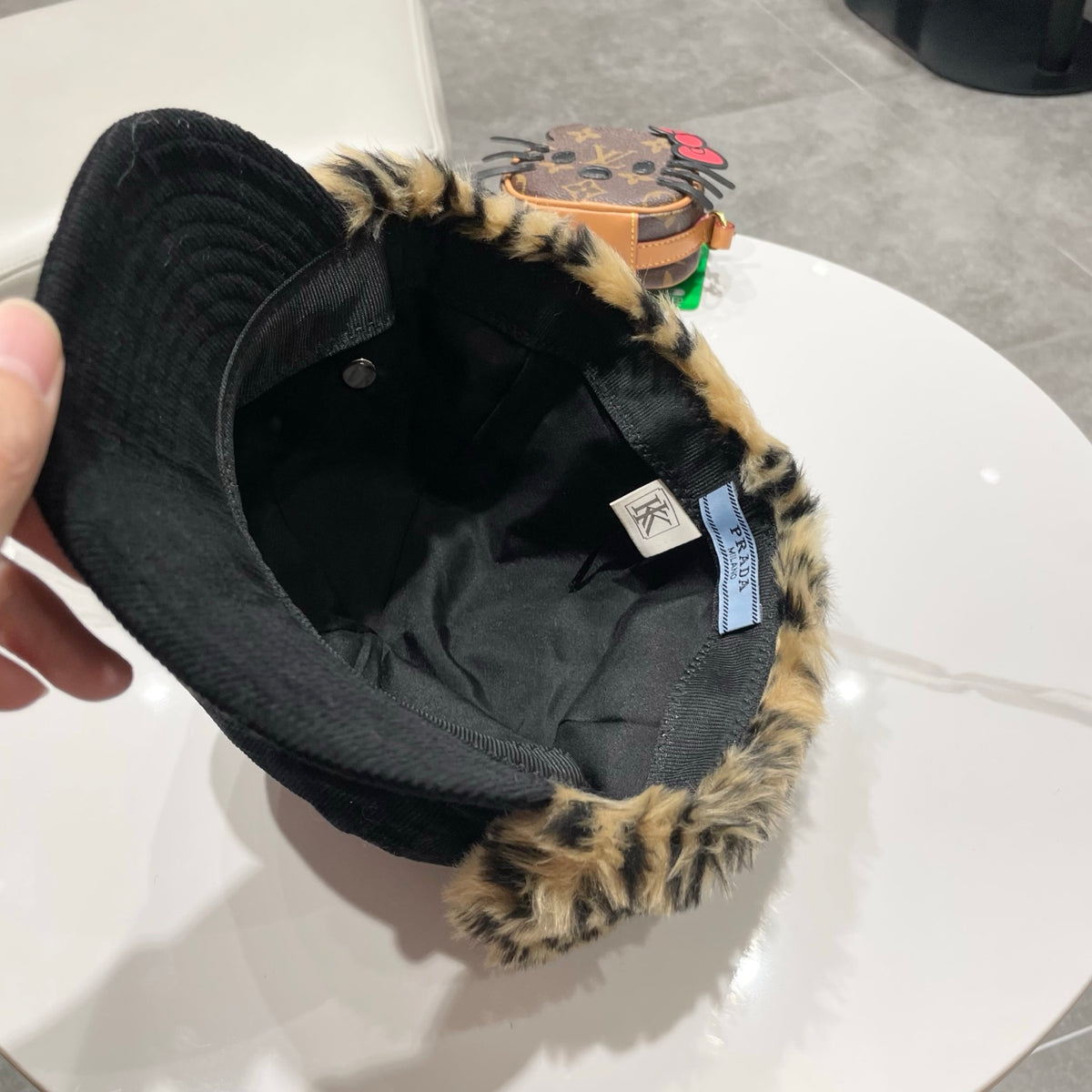 Prada Plush Baseball Cap - image 8