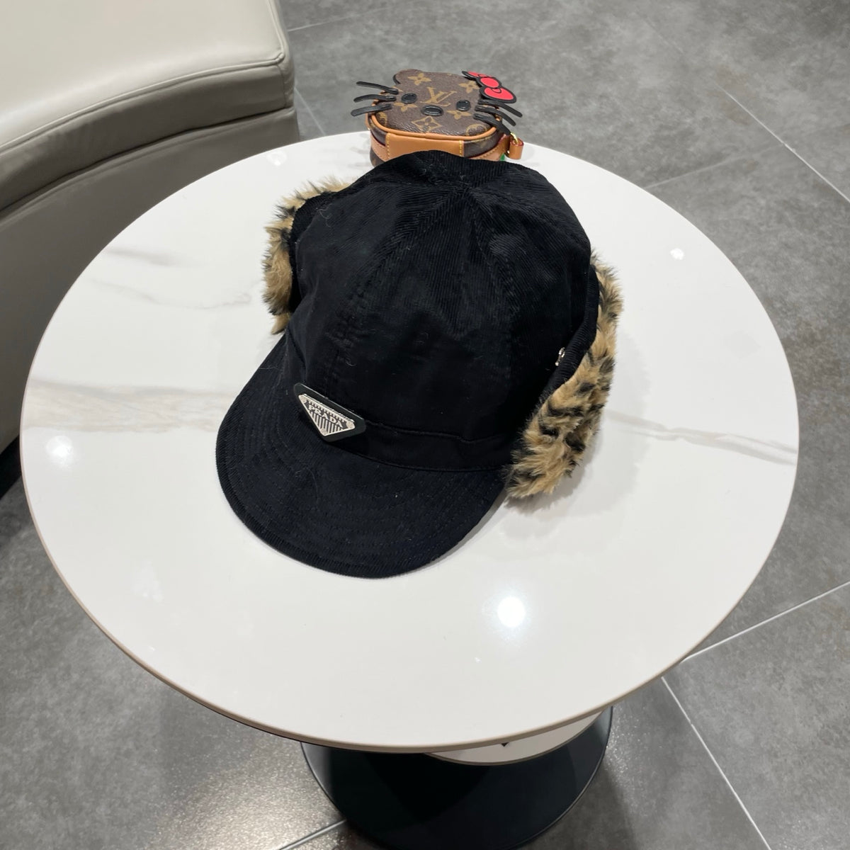 Prada Plush Baseball Cap - image 4