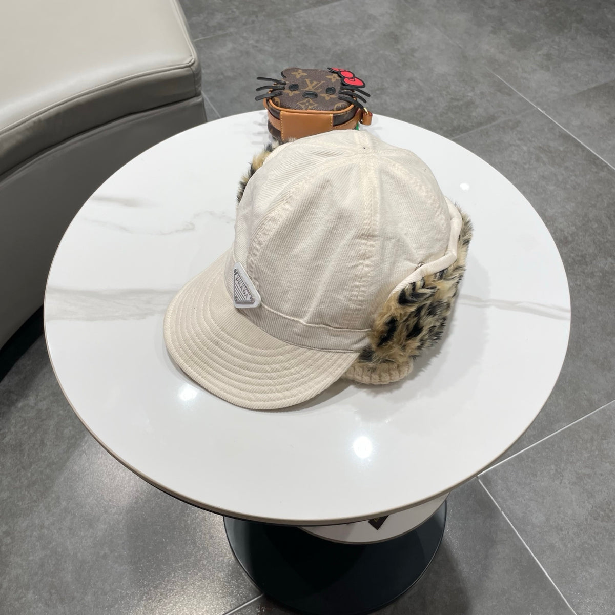 Prada Plush Baseball Cap - image 3
