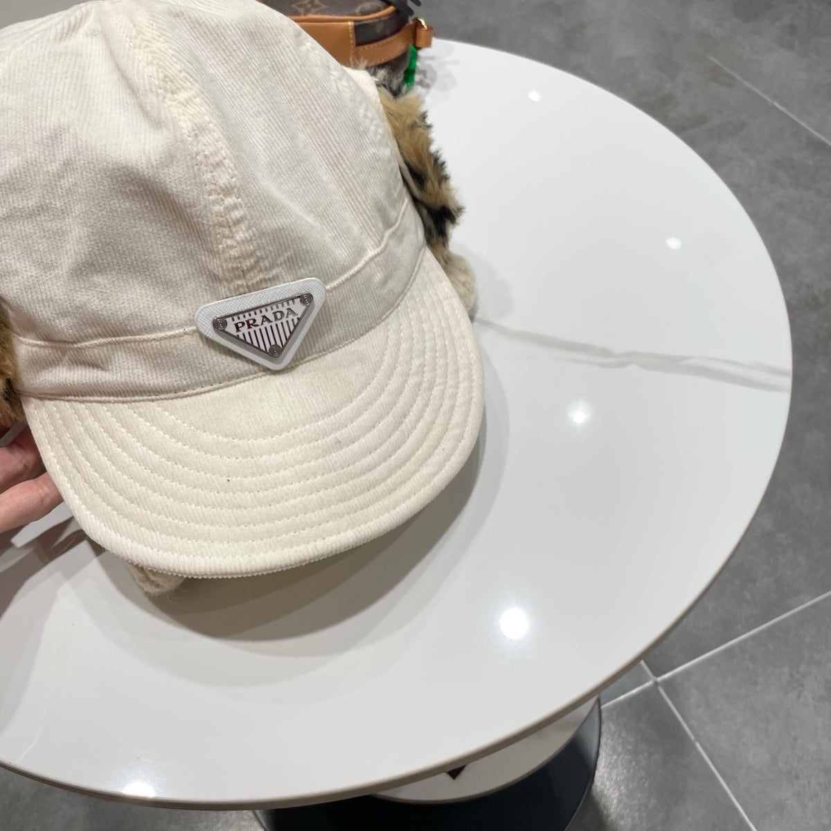 Prada Plush Baseball Cap - image 6