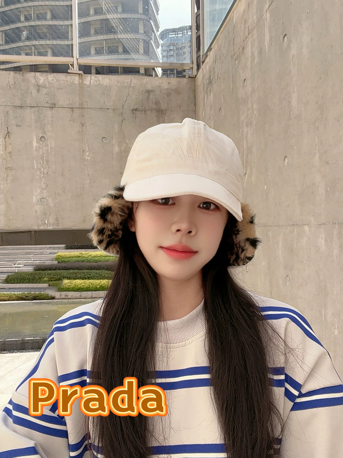 Prada Plush Baseball Cap - image 1