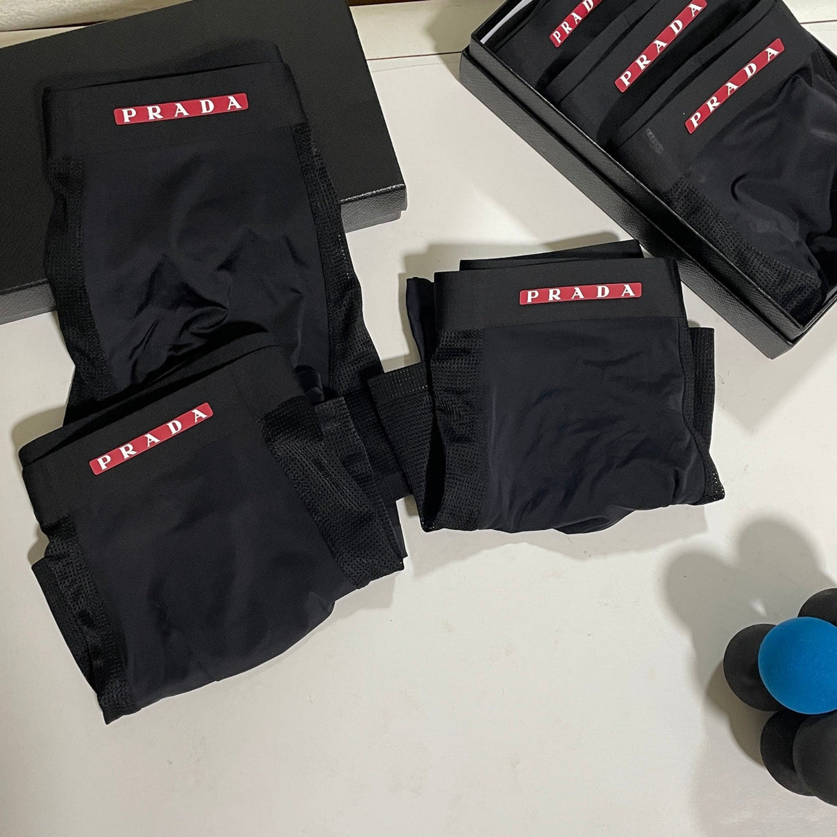 Prada Men's Boxer Briefs - 3-Piece Box