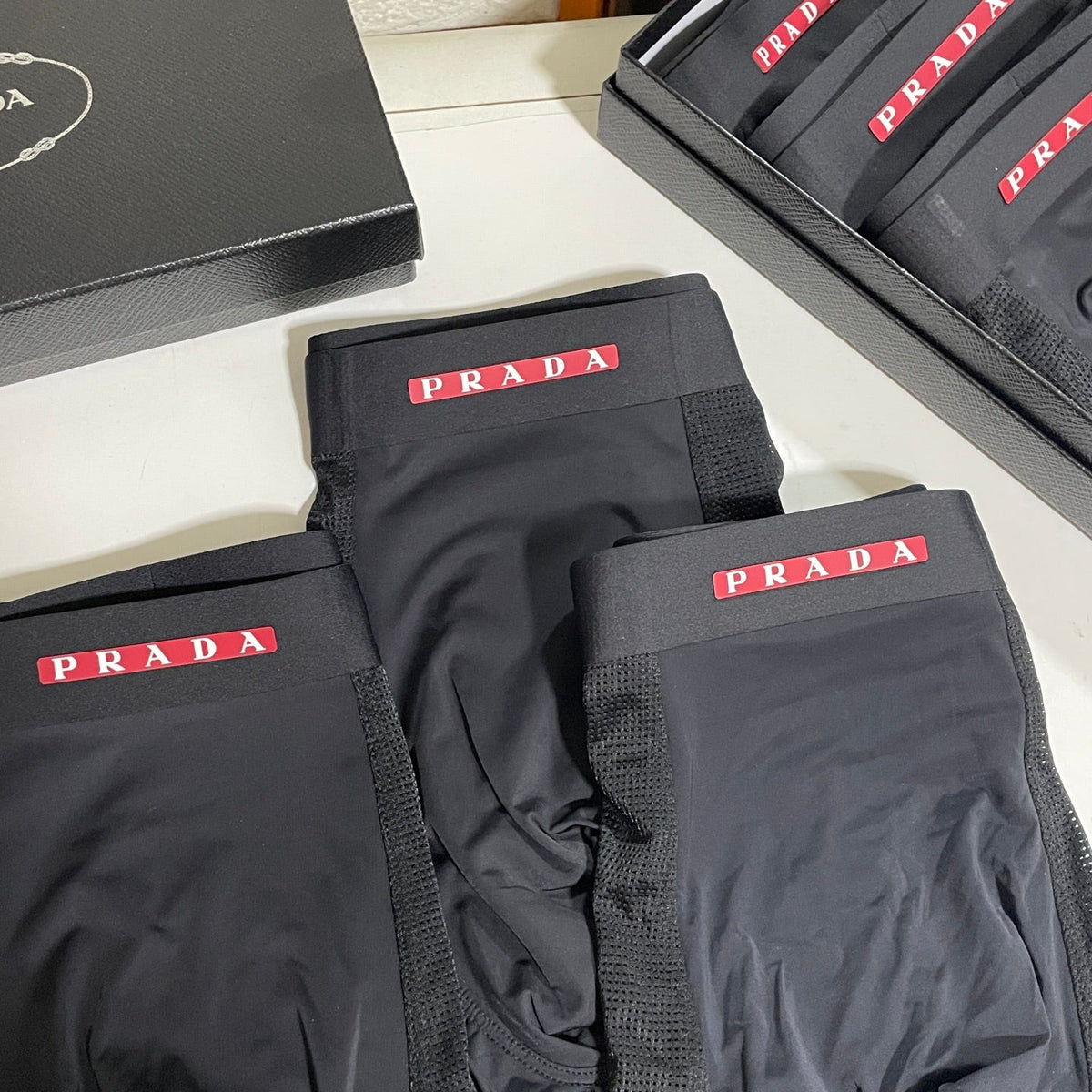 Prada Men's Boxer Briefs - 3-Piece Box