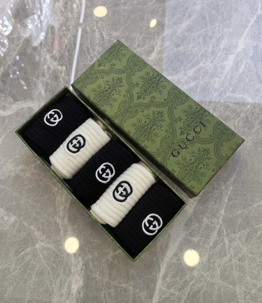 Gucci Cotton Short Socks - 5-Pair Pack