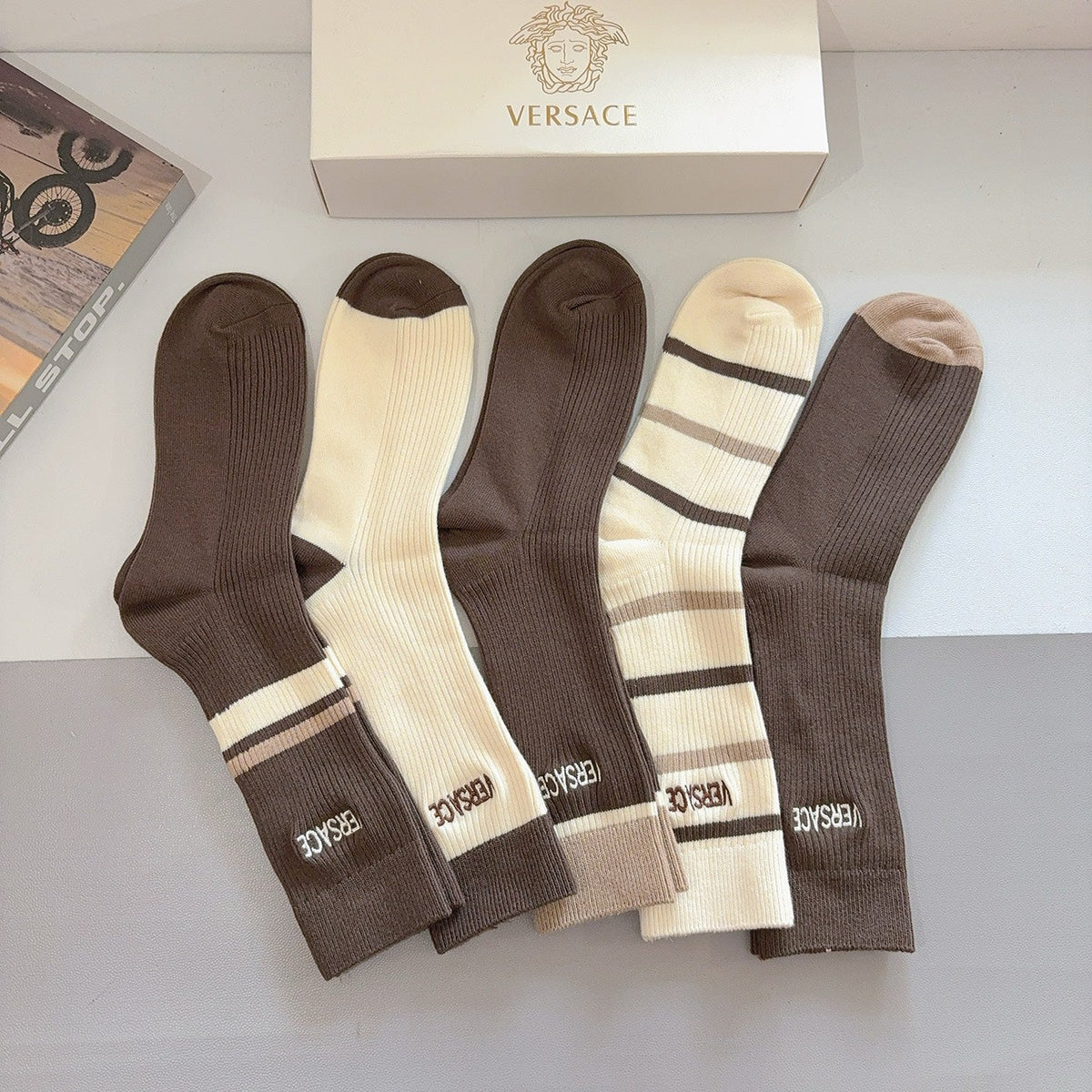 Versace Crew Socks