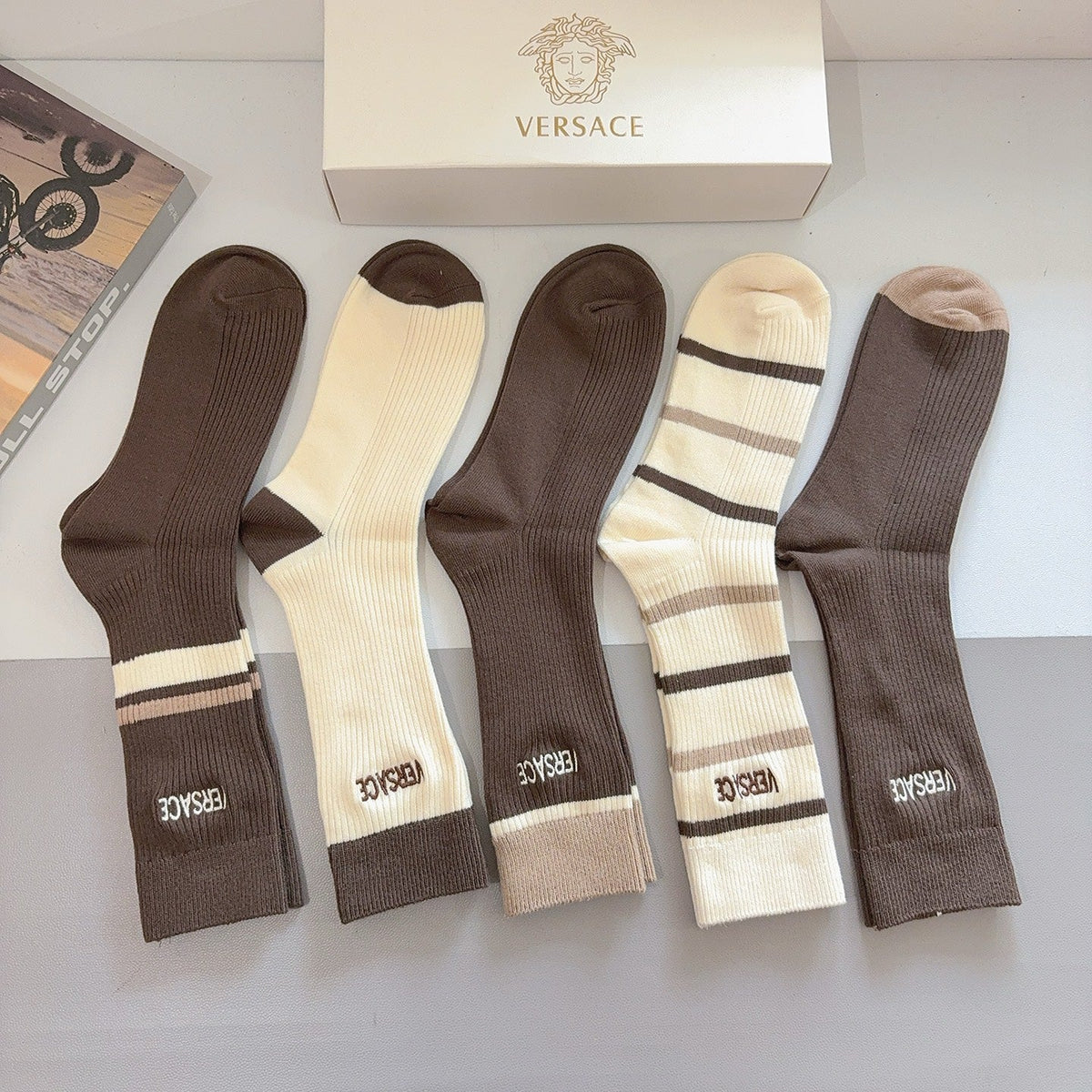 Versace Crew Socks