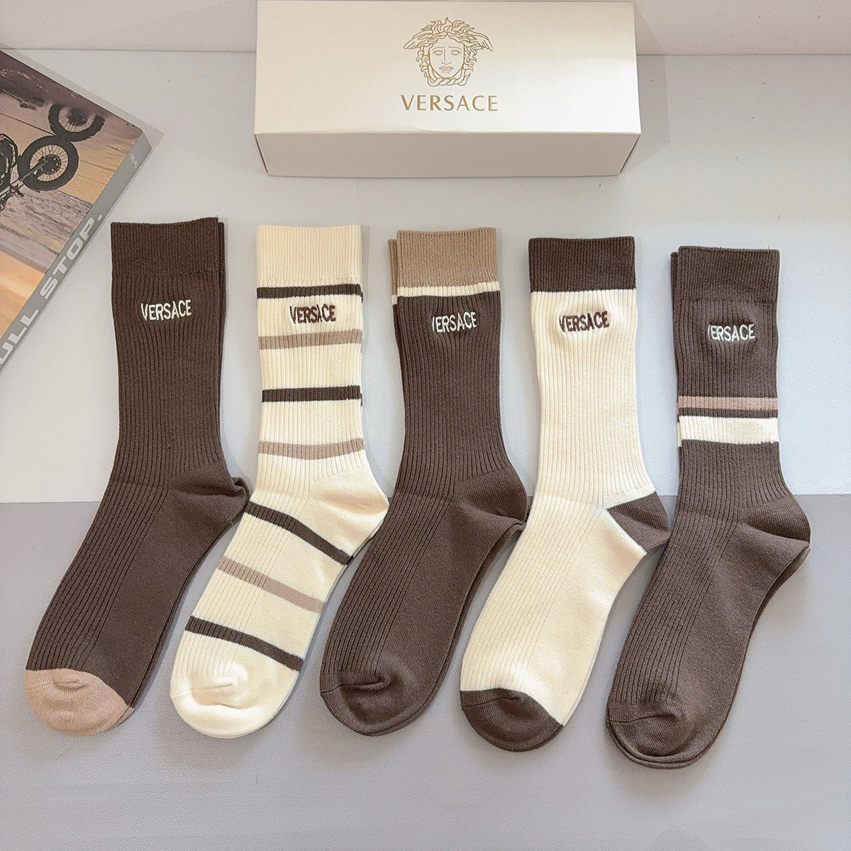 Versace Crew Socks