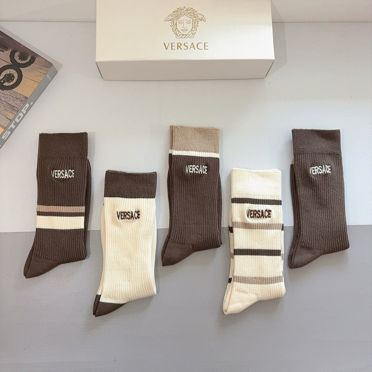 Versace Crew Socks
