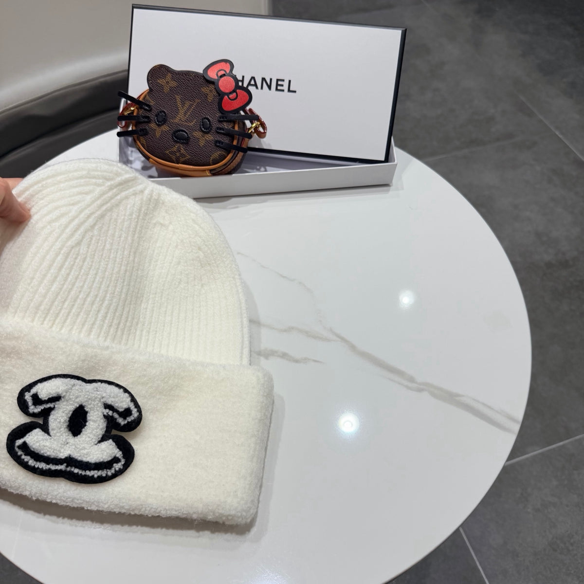 Chanel Knit Beanie - image 3