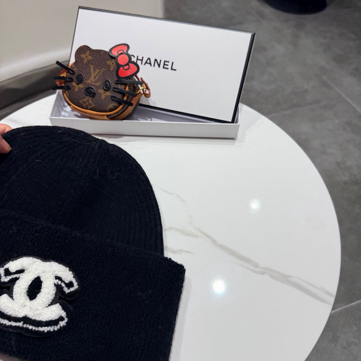 Chanel Knit Beanie - image 6