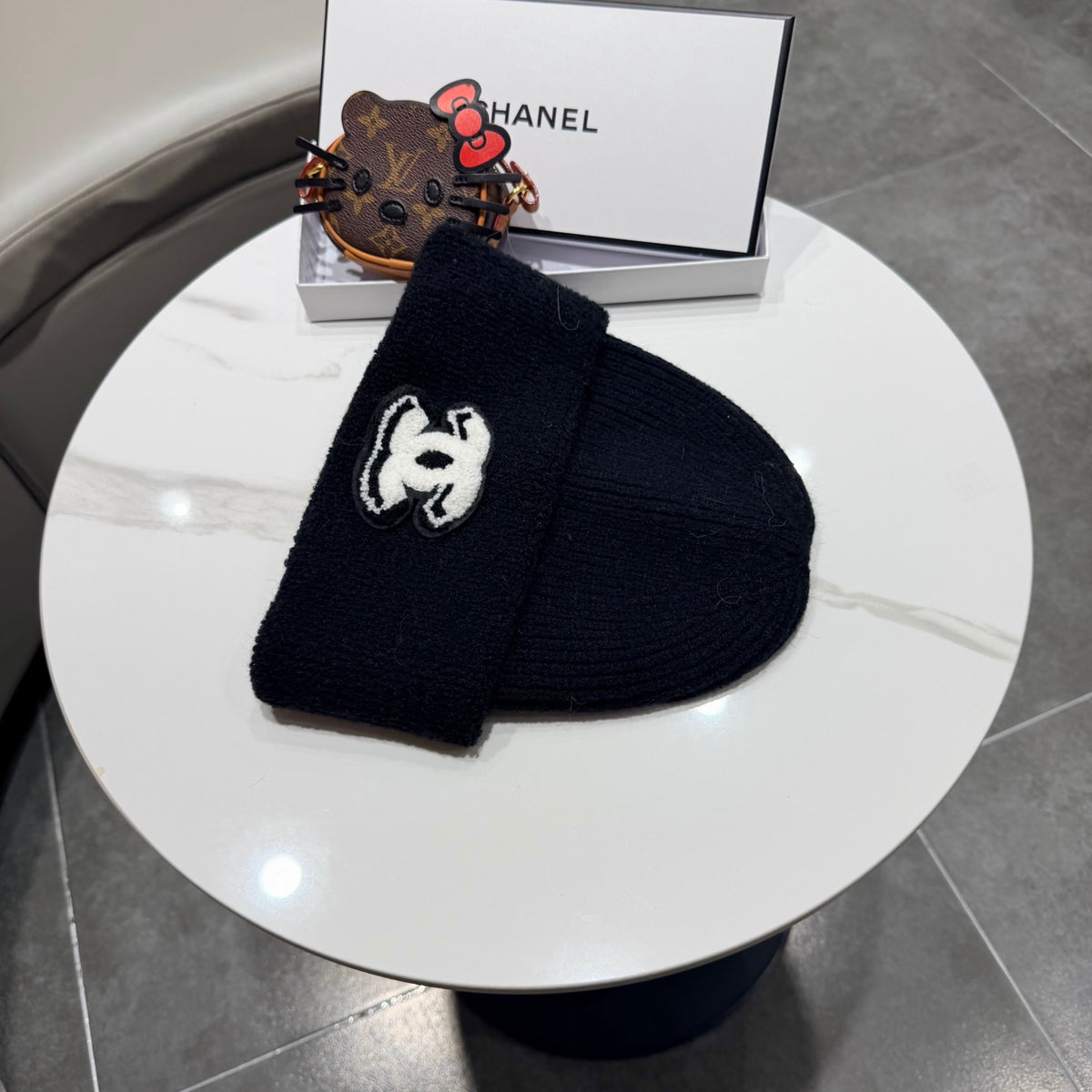 Chanel Knit Beanie - image 8