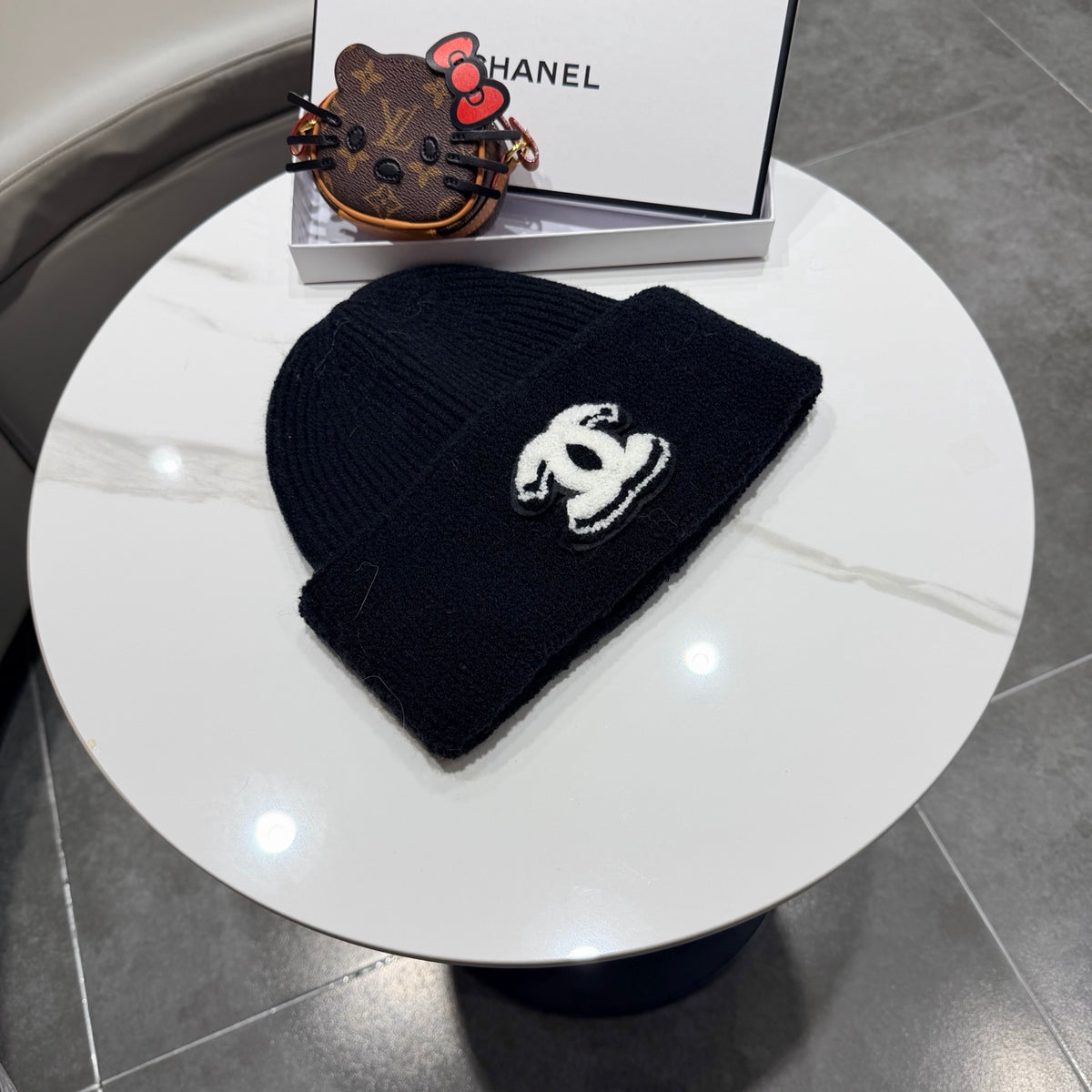 Chanel Knit Beanie - image 3