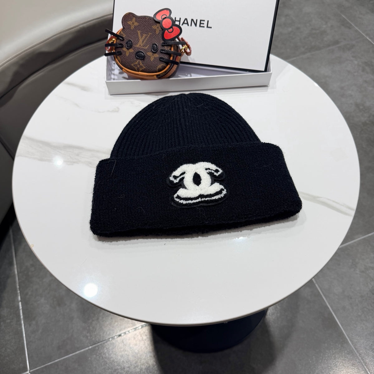 Chanel Knit Beanie - image 1