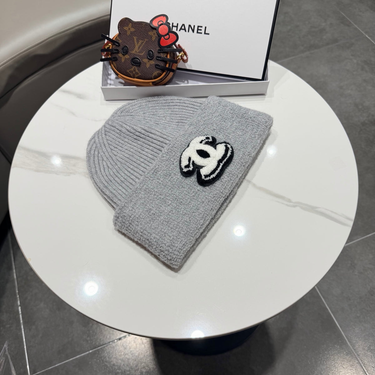 Chanel Knit Beanie - image 1