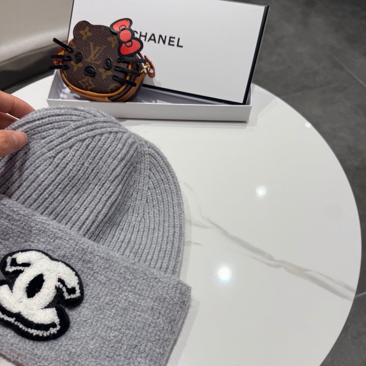 Chanel Knit Beanie - image 3