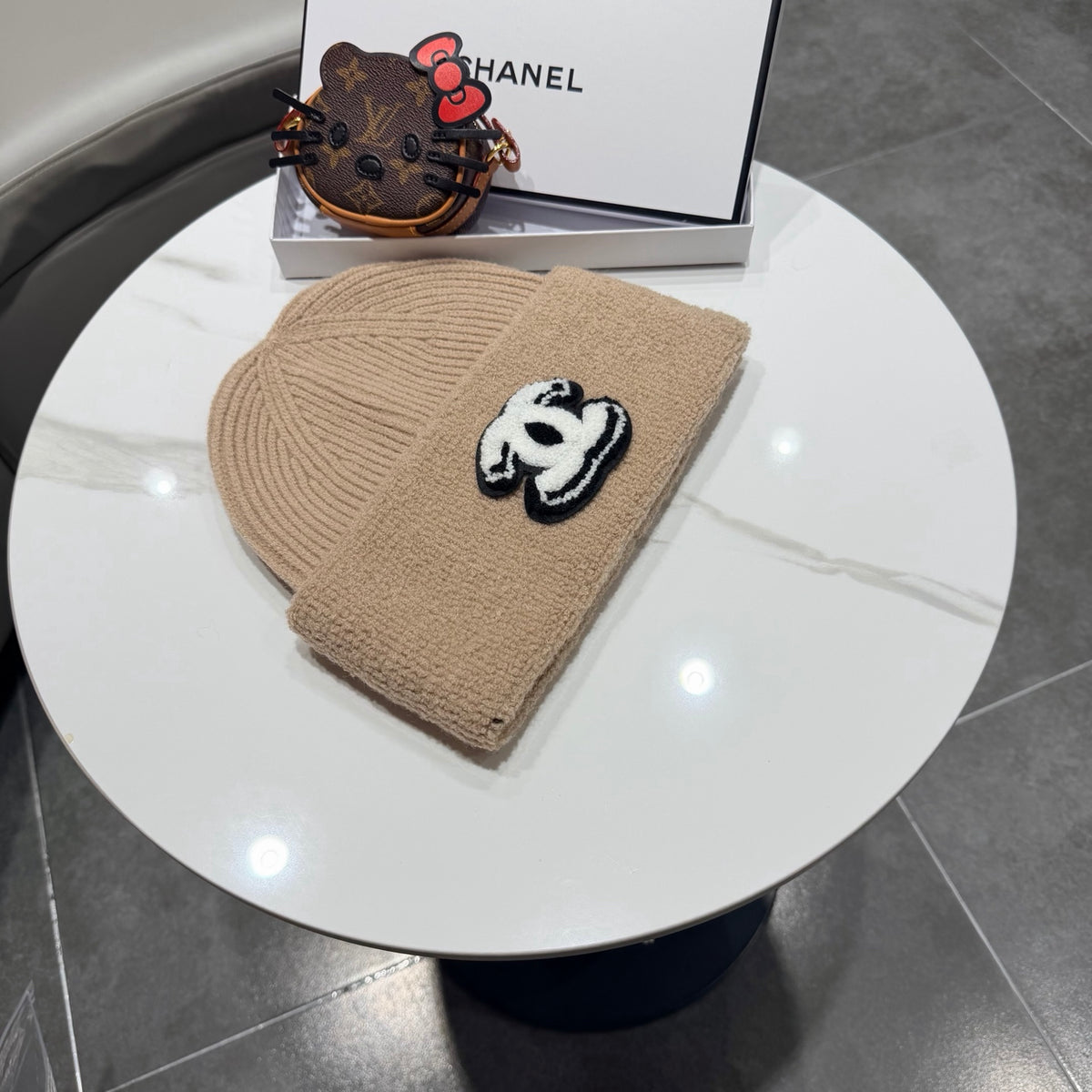 Chanel Knit Beanie - image 3