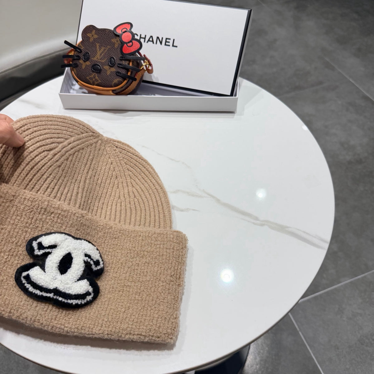 Chanel Knit Beanie - image 6