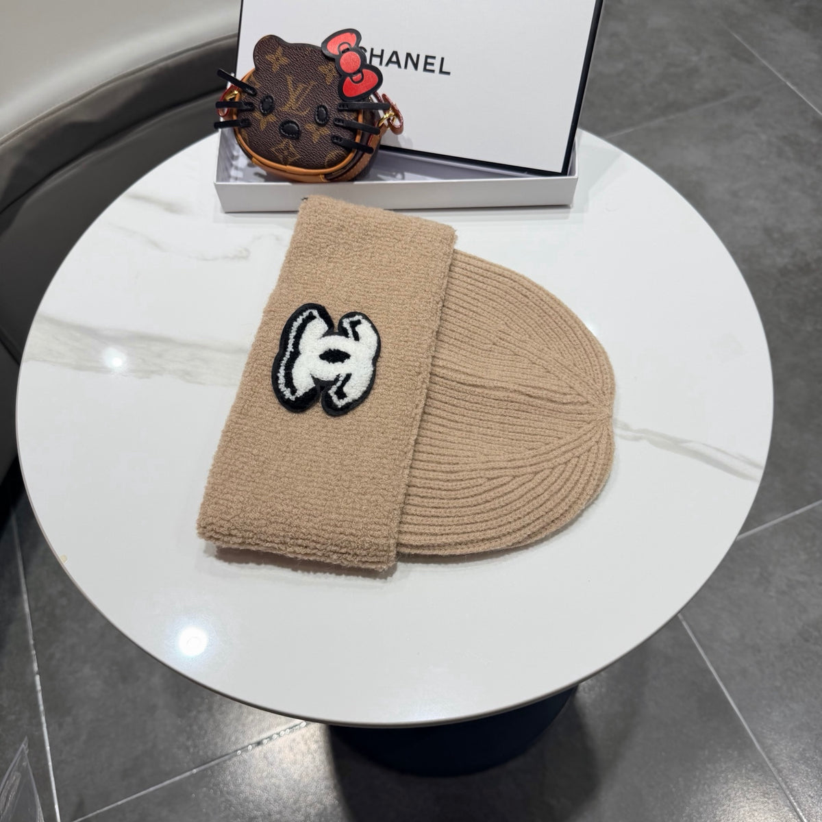 Chanel Knit Beanie - image 8