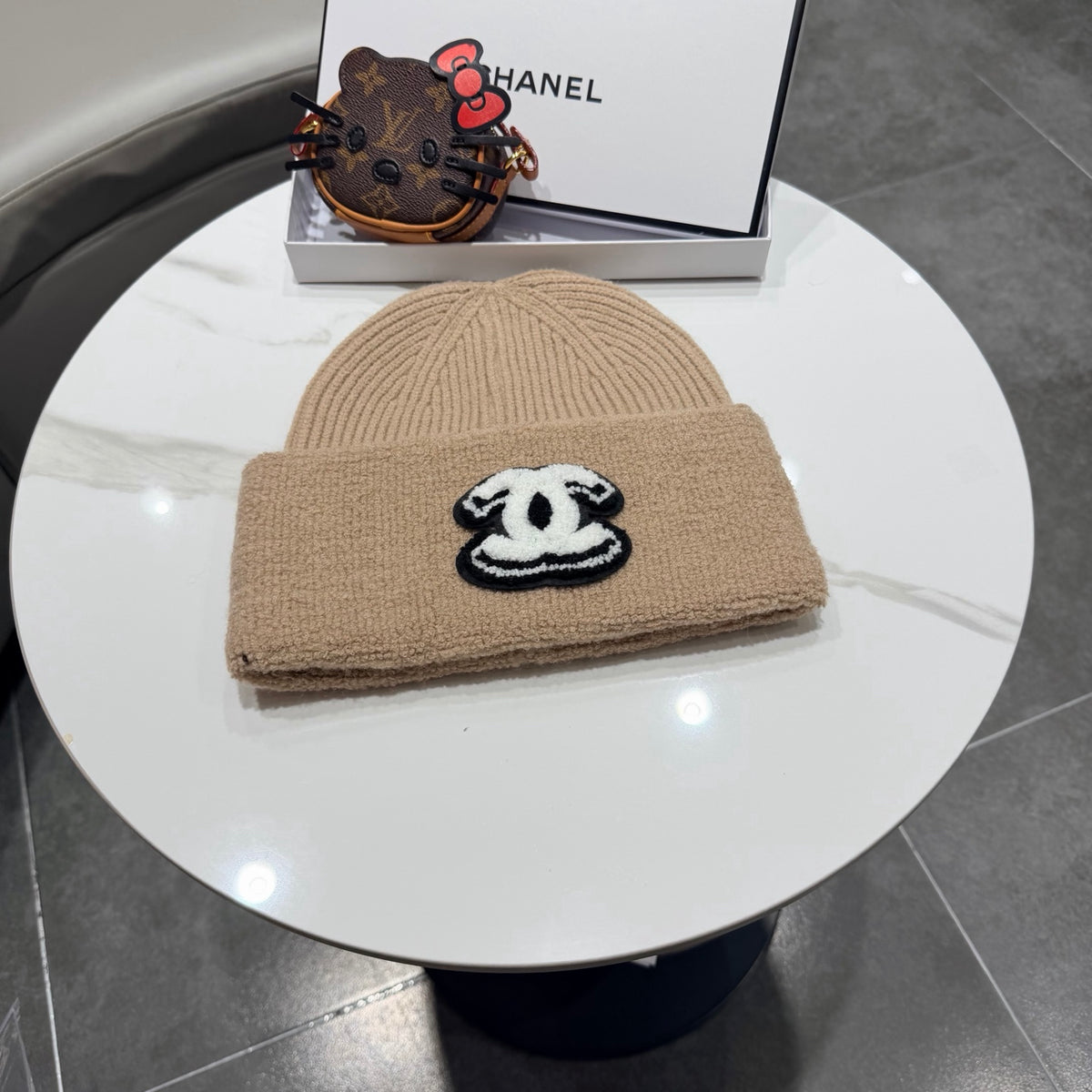 Chanel Knit Beanie - image 1