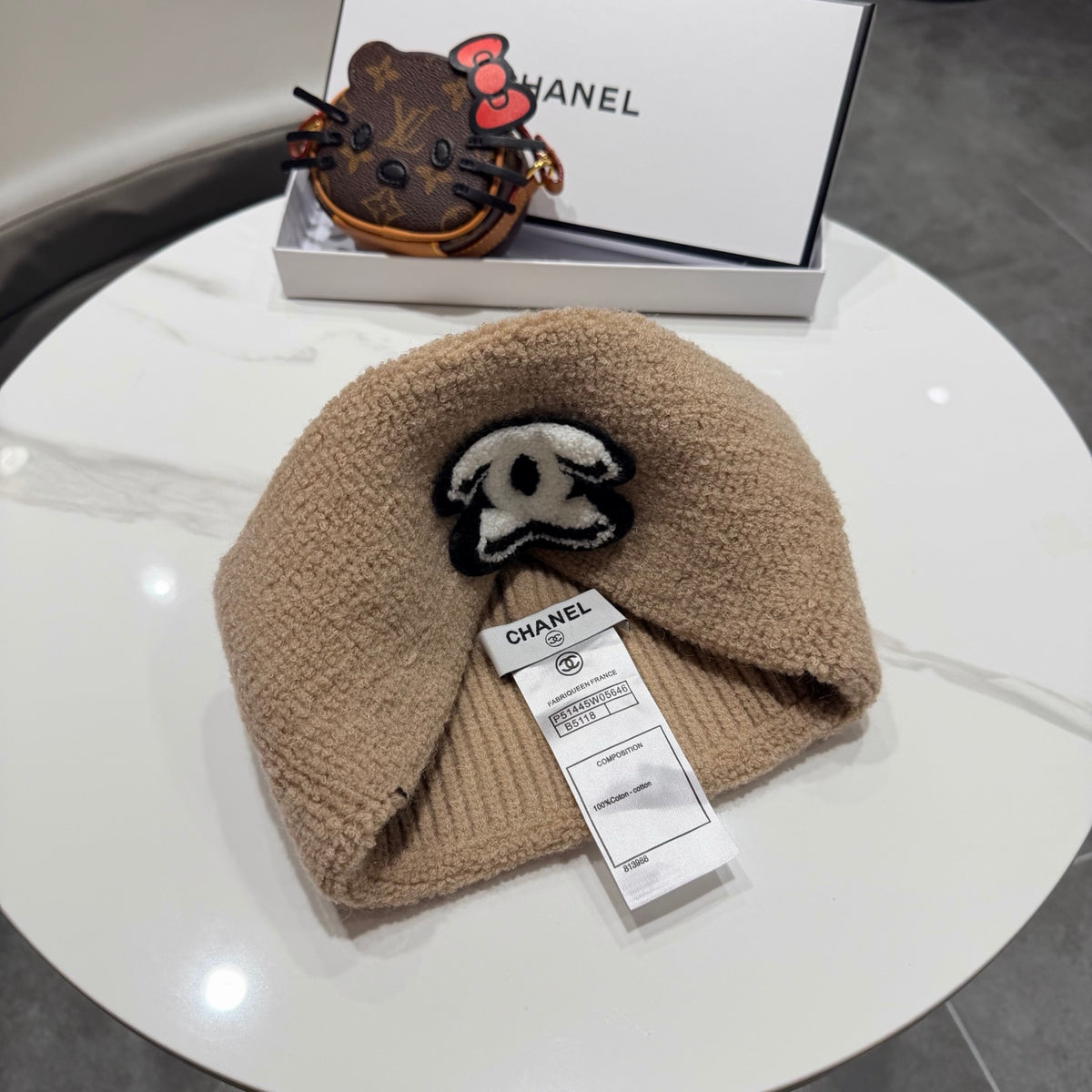 Chanel Knit Beanie - image 9