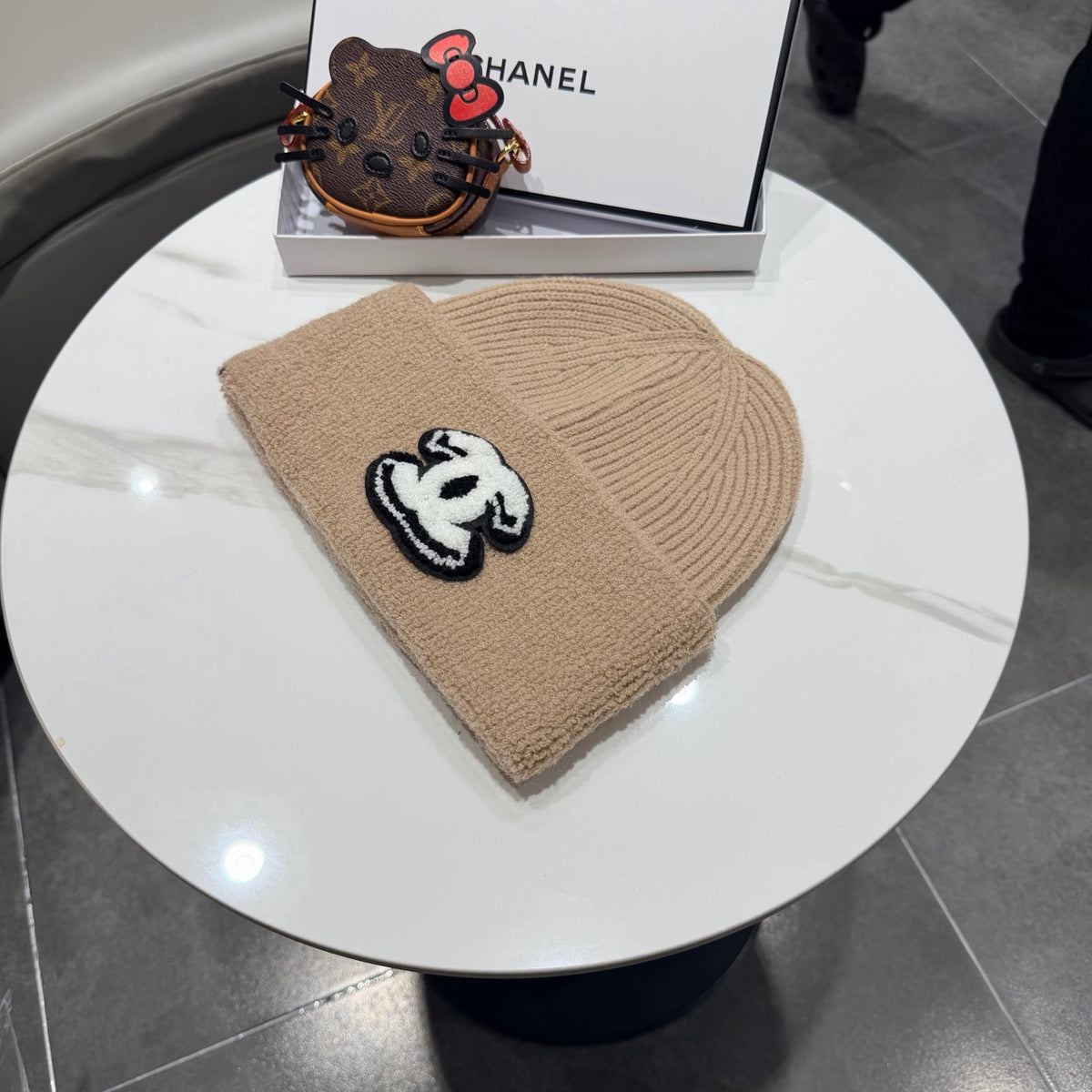 Chanel Knit Beanie - image 2