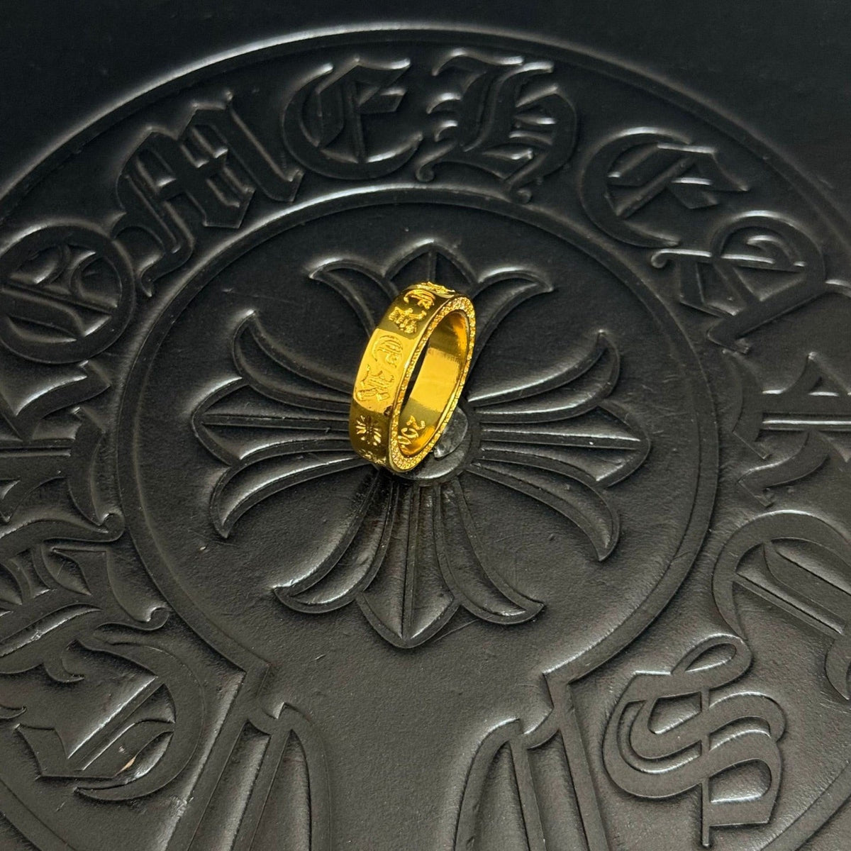 Martin Graham ring in polished metal-tone – main product view