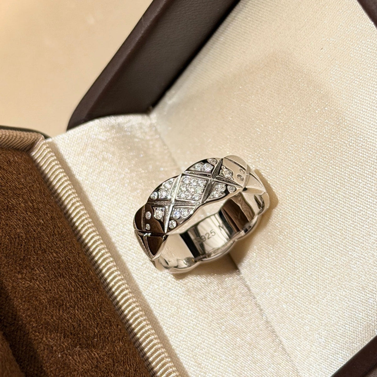 Martin Graham ring in polished metal-tone – main product view