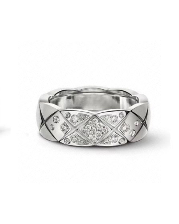 Martin Graham ring in polished metal-tone – front product view