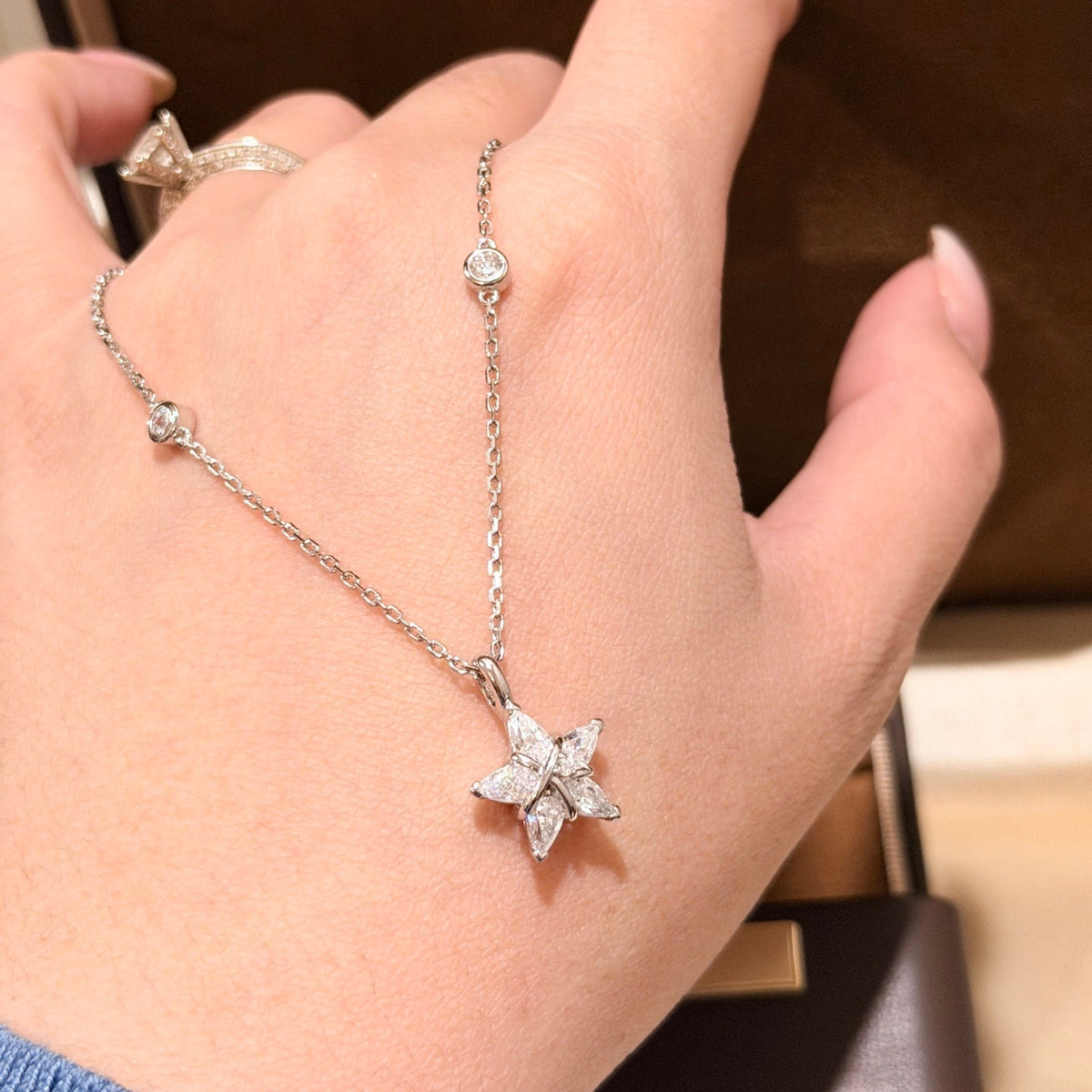 Martin Graham pendant necklace in polished metal-tone – main product view