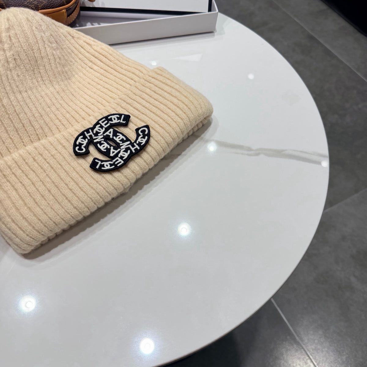 Chanel Knit Beanie - image 4