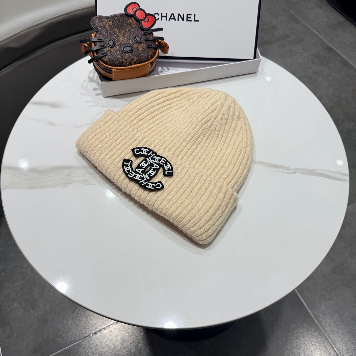 Chanel Knit Beanie - image 2