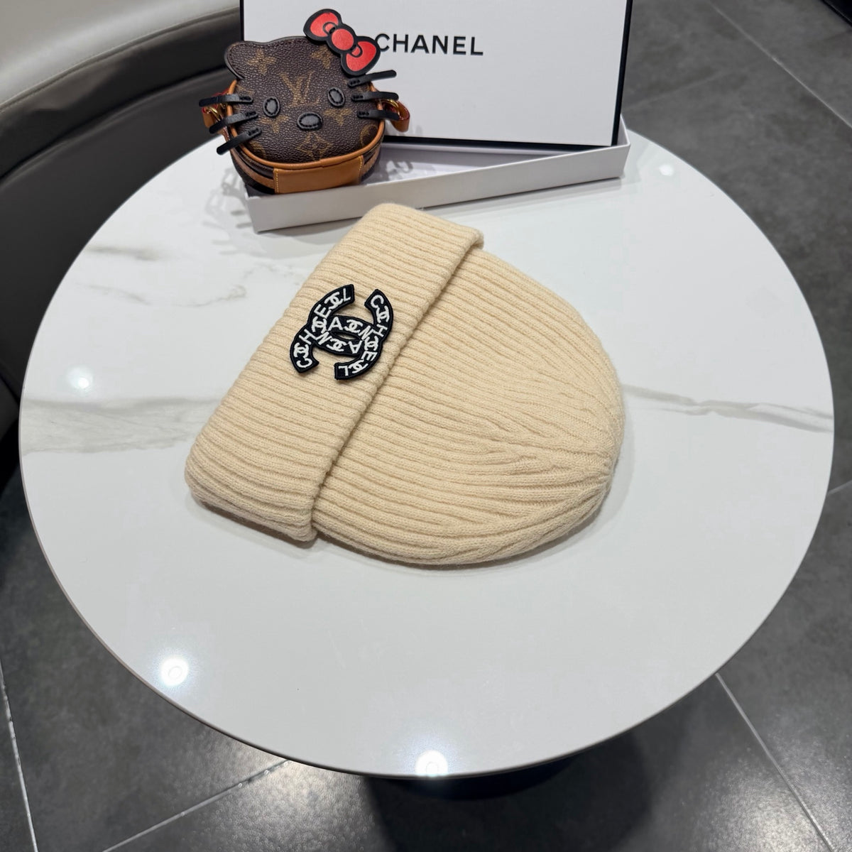 Chanel Knit Beanie - image 8