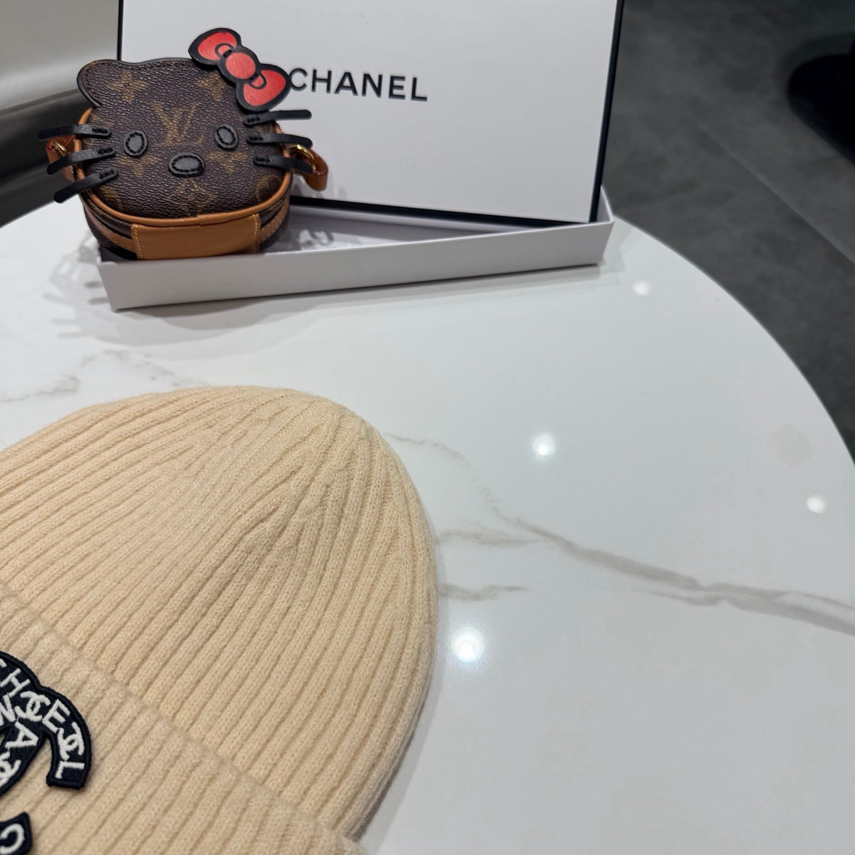 Chanel Knit Beanie - image 6