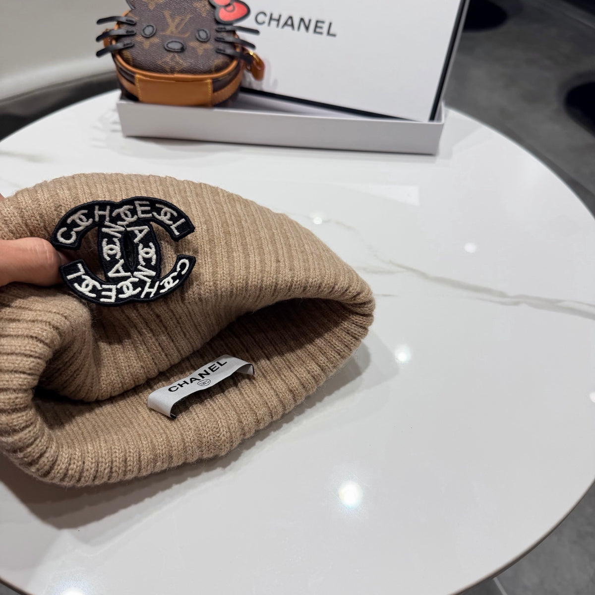 Chanel Knit Beanie - image 9