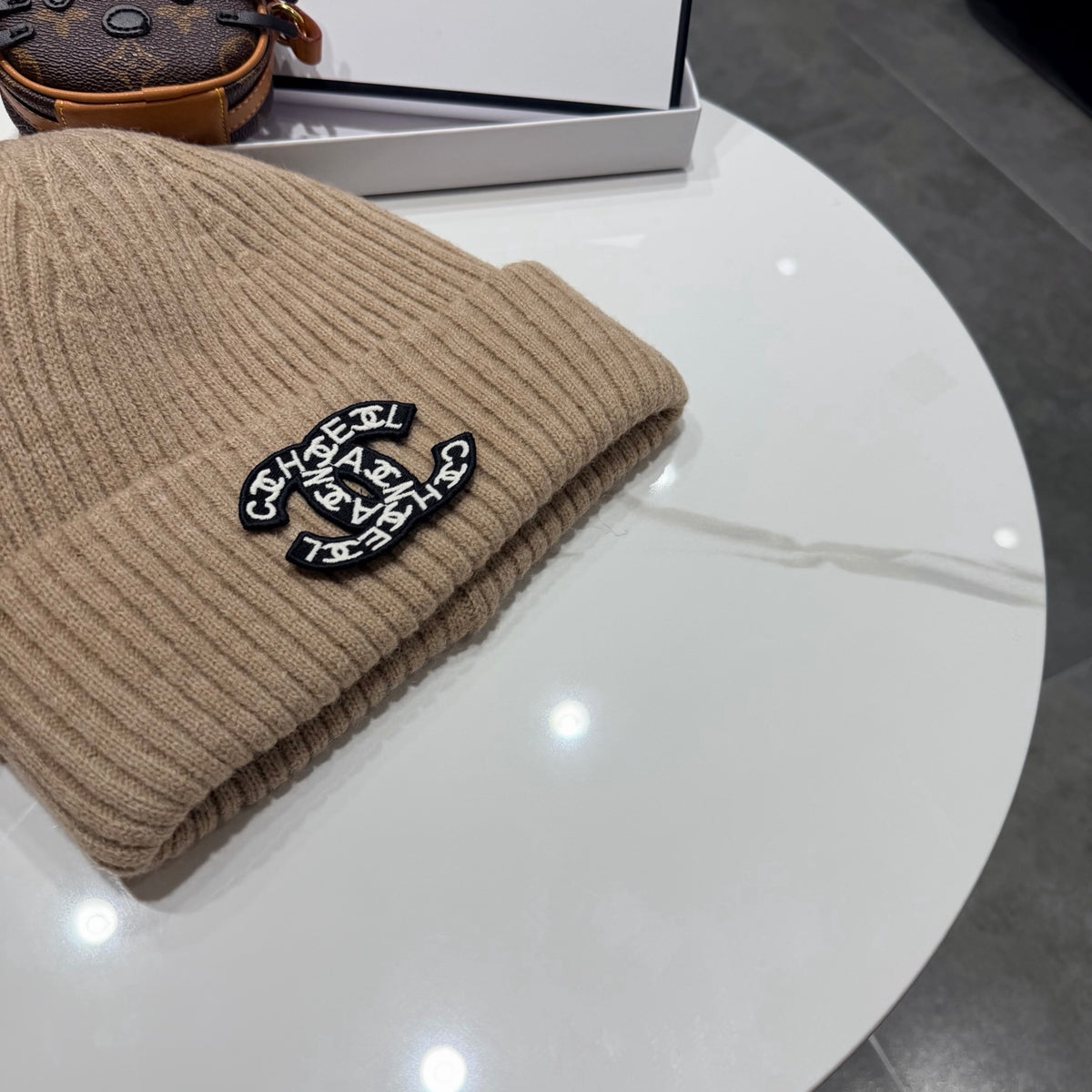 Chanel Knit Beanie - image 4