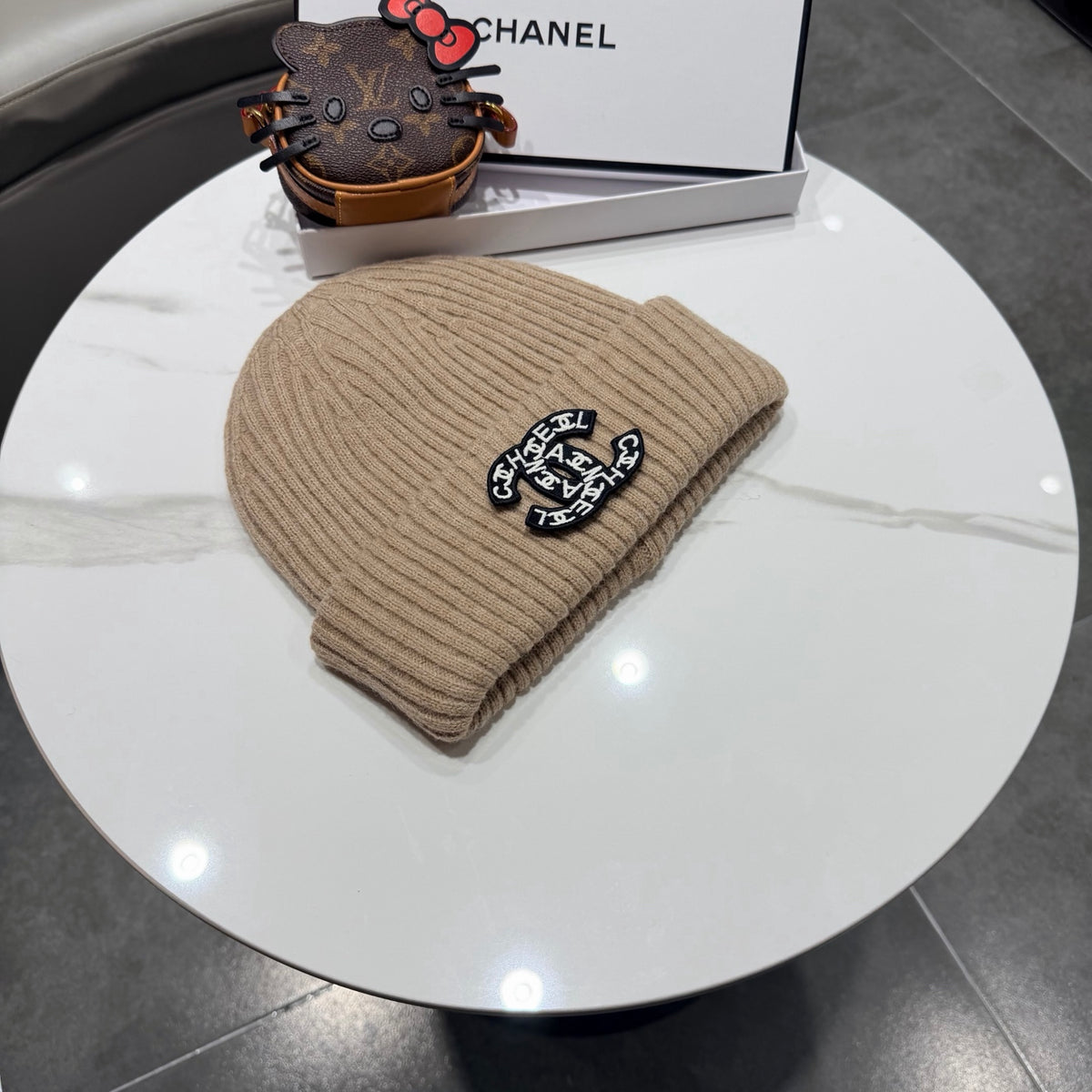 Chanel Knit Beanie - image 3