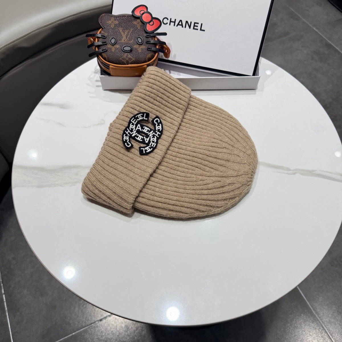 Chanel Knit Beanie - image 8
